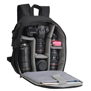 Рюкзак Caden D6-2S для фото-відеотехніки - Black в Запорізькій області от компании Интернет-магазин "FotoUSB"