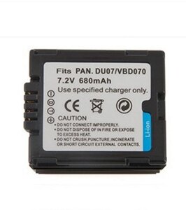 Акумулятор Panasonic CGA-DU07 / VW-VBD070 (Digital) в Запорізькій області от компании Интернет-магазин "FotoUSB"