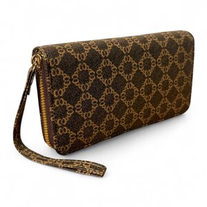 Жіночий клатч гаманець Primolux Fashion Wallet портмоне - Coffee