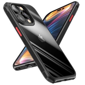 Протиударний бампер чохол Primolux Refraction Case для смартфона Apple iPhone 13 Pro Max - Black