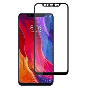 Full Glue захисне скло для Xiaomi Mi8 - Black