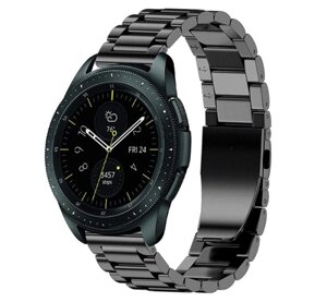 Металевий ремінець Primo для годин Samsung Galaxy Watch 42mm (SM-R810) - Black в Запорізькій області от компании Интернет-магазин "FotoUSB"