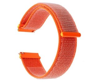 Нейлоновий ремінець Primolux для годинника Garmin Vivoactive 4 - Orange