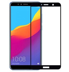 Full Glue захисне скло для Huawei Y6 2018 - Black