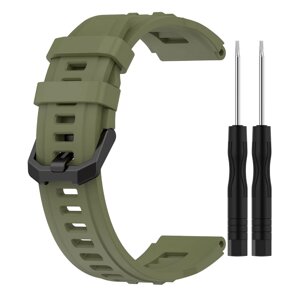 Силіконовий ремінець Primolux для смарт-годинника Amazfit T-Rex Ultra (A2142) - Army Green