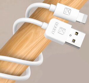 USB кабель Kaku KSC-332 USB - Lightning 2m - White в Запорізькій області от компании Интернет-магазин "FotoUSB"