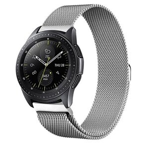 Міланський сітчастий ремінець Primo для годинника Samsung Galaxy Watch 42 mm (SMR810) Silver