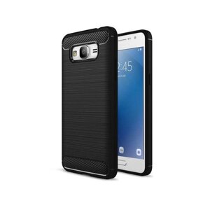 Протиударний бампер Primo Carbon Fiber Series для Samsung Galaxy J2 Prime (SM-G532F) - Black