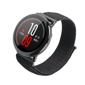 Нейлоновий ремінець Primo для годинника Xiaomi Huami Amazfit Sport SmartWatch Black в Запорізькій області от компании Интернет-магазин "FotoUSB"