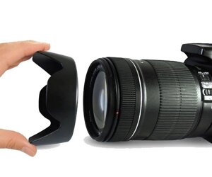 Бленда Canon EW-73B (аналог) для об'єктиву Canon EF-S / EF
