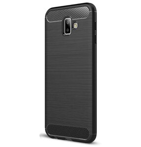 Протиударний бампер Primolux Carbon Fiber Series для Samsung J6 Plus 2018 (SM-J610) Black