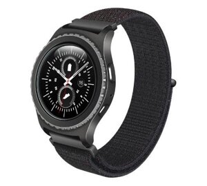 Нейлоновий ремінець Primo для годин Samsung Gear S2 Classic SMR732 / RM735 Black