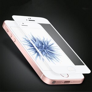 Full Cover захисне скло Primo для Apple iPhone 5 / 5s / 5se - White в Запорізькій області от компании Интернет-магазин "FotoUSB"