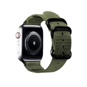 Нейлоновий ремінець Primolux Traveller для годинника Apple Watch 38mm / 40mm / 41mm - Army Green