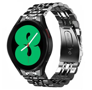 Металевий ремінець Primolux Steel Link для годинника Samsung Galaxy Watch 4 40mm SM-R860 / SM-R865 - Black
