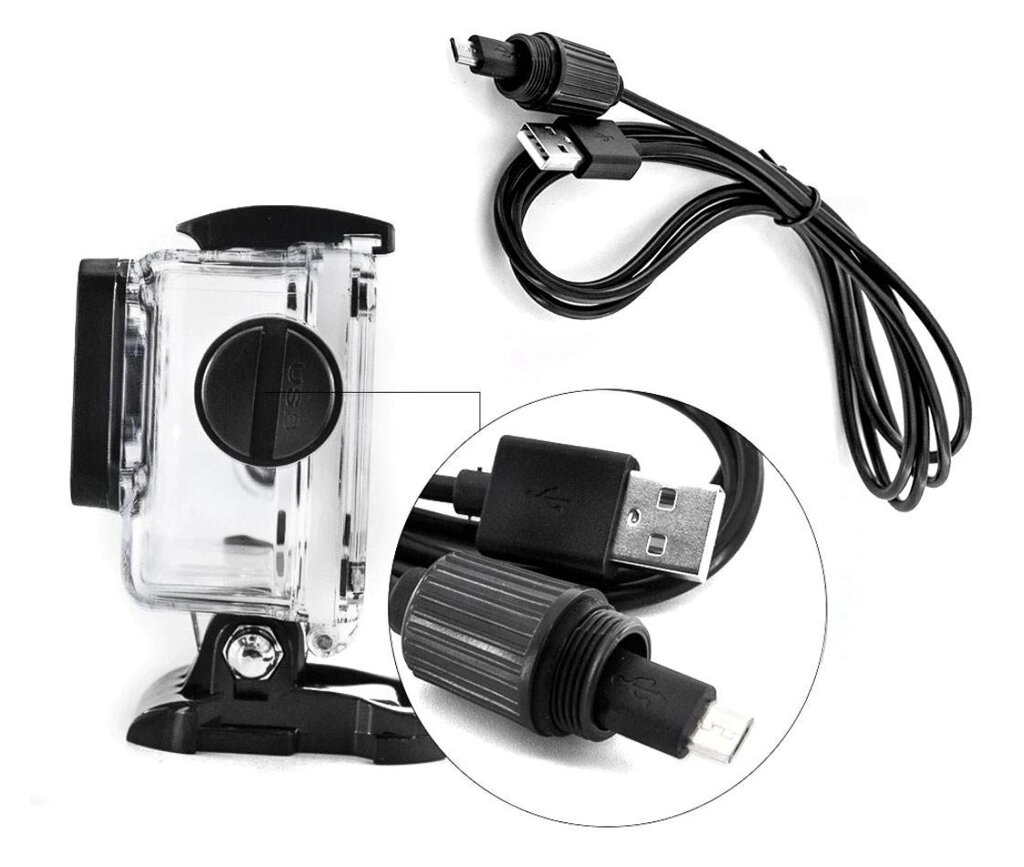 Підводний захисний бокс N-BX01 із зовнішнім живленням для екшен-камер - відгуки