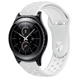 Спортивний ремінець Primo Perfor Sport для годин Samsung Gear S2 Classic SM-R372 / R735 - Grey & White