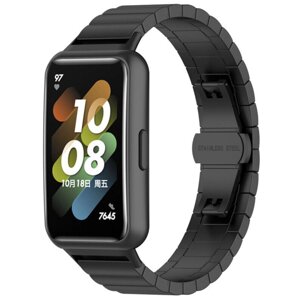 Металевий ремінець Primolux для фітнес браслета Huawei Band 7 - Black