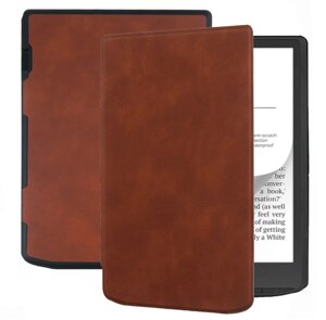Чохол обкладинка Primolux TPU для електронної книги PocketBook 743 InkPad 4 - Brown