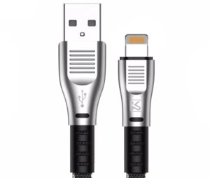 USB кабель Kaku KSC-100 USB - Lightning 1.2m - Black