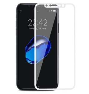 5D захисне скло для iPhone X / XS / 11 Pro 5.8 "- White в Запорізькій області от компании Интернет-магазин "FotoUSB"