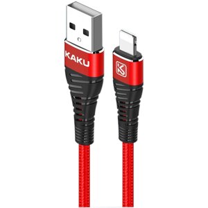 USB кабель Kaku KSC-298 USB - Lightning 1m - Red