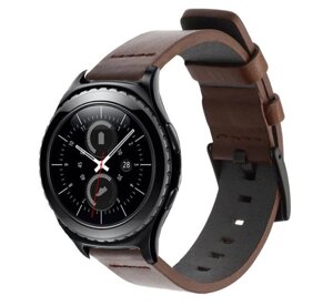 Шкіряний ремінець Primo Classic для годин Samsung Gear S2 Classic (SM-R732 / SM-R735) Coffee