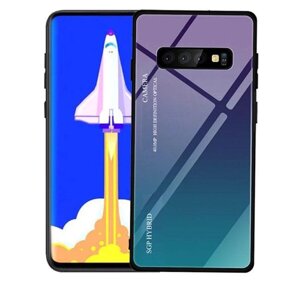 Чохол бампер Primolux Gradient Glass для Samsung Galaxy S10 Plus (SM-G975) - Purple