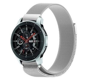 Міланський сітчастий ремінець Primo для годинника Samsung Galaxy Watch 46 mm (SMR800) Silver