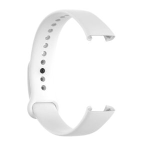 Силіконовий ремінець Primo для фітнес браслета Xiaomi Redmi Smart Band Pro (M2101B1 / BHR5501GL) - White