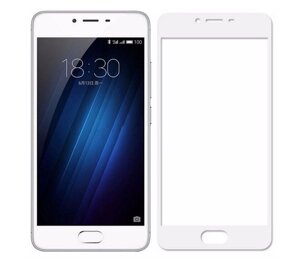 Full Cover захисне скло для Meizu U20 - White