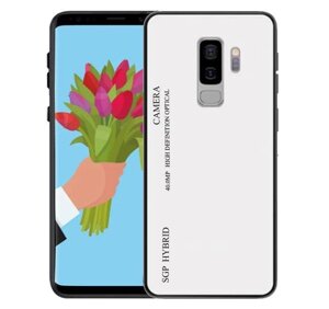 Чохол бампер Primolux Gradient Glass для Samsung Galaxy S9 Plus (SM-G965) - White