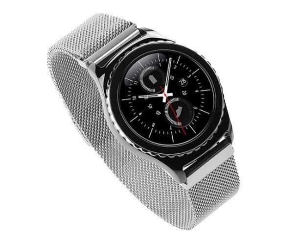 Міланський сітчастий ремінець Primo для годин Samsung Gear S2 Classic (SMR732 / SMR735) Silver - Інтернет-магазин &quot;FotoUSB&quot;