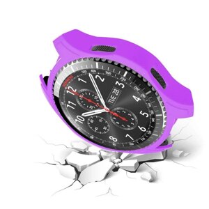 Силіконовий захисний корпус Primo для годин Samsung Gear S3 Frontier (SMR760) Purple