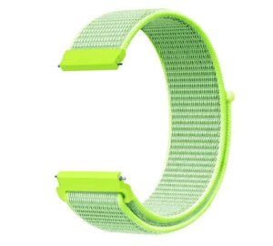 Нейлоновий ремінець Primo для годинника Xiaomi Huami Amazfit SportWatch 2 / Amazfit Stratos - Lime