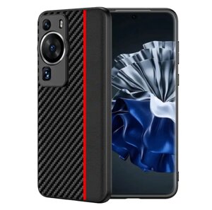 Чохол накладка Primolux CFC для Huawei P60 Pro - Black&Red