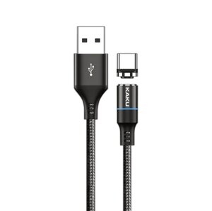 USB магнітний кабель Kaku KSC-194 USB - Type-C 1m - Black