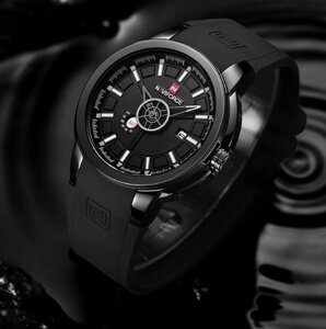 Чоловічі наручні кварцові годинники Naviforce NF9107-BBW в Запорізькій області от компании Интернет-магазин "FotoUSB"