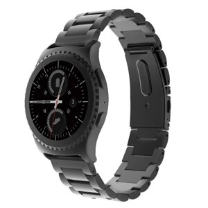 Металевий ремінець Primo для годин Samsung Gear S2 Classic SMR732 / R735 - Black