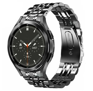 Металевий ремінець Primolux Steel Link для годинника Samsung Galaxy Watch 4 Classic 42mm SM-R880 - Black