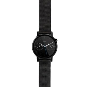 Міланський сітчастий ремінець Primo для годинника Motorola Moto 360 2nd gen (46mm) Black в Запорізькій області от компании Интернет-магазин "FotoUSB"