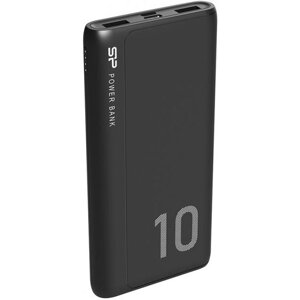 Портативна зарядна батарея повербанк powerbank Silicon Power QP15 18W / USB QC3.0 / Type - C PD - Black