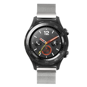 Міланський сітчастий ремінець Primo для годин Huawei Watch 2 Silver