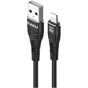 USB кабель Kaku KSC-298 USB - Lightning 1m - Black