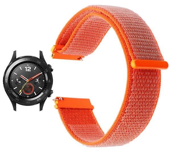 Нейлоновий ремінець Primo для годинника Huawei Watch 2 Orange - вибрати
