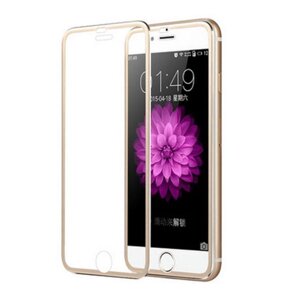 3D Metall захисне скло для iPhone 7 / iPhone 8 - Gold