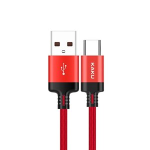 USB кабель Kaku KSC-283 USB - Type-C 1m - Red в Запорізькій області от компании Интернет-магазин "FotoUSB"