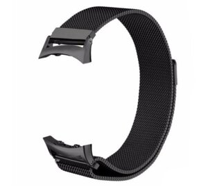 Міланський сітчастий ремінець Primo для фітнес браслета Samsung Gear Fit 2 / Fit 2 Pro (R360 / R365) - Black L