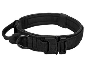 Тактичний нашийник Primo DOG для собак, розмір M (38-47см) - Black