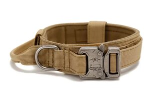 Тактичний нашийник Primo DOG для собак, розмір M (38-47см) - Khaki
